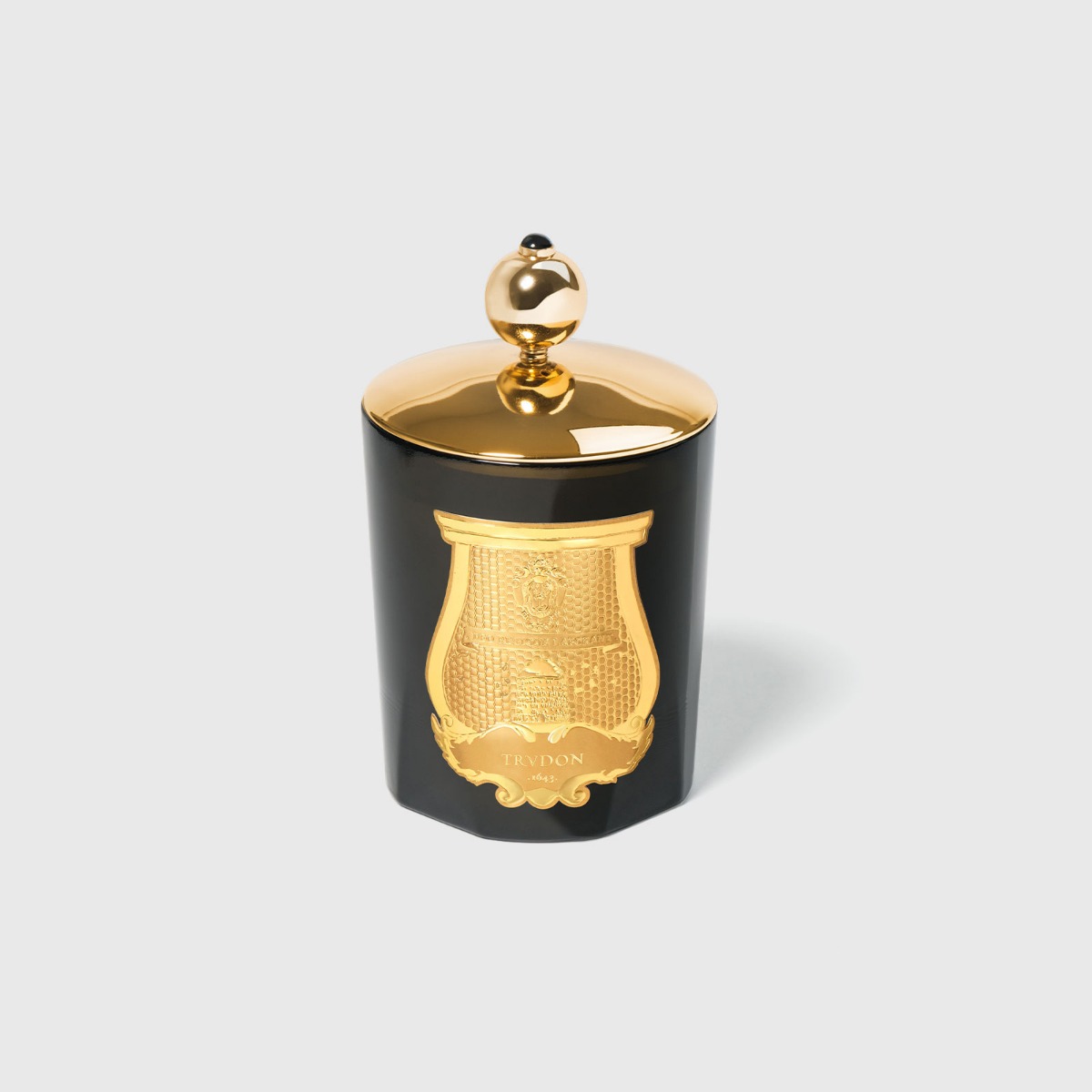 Round candle topper