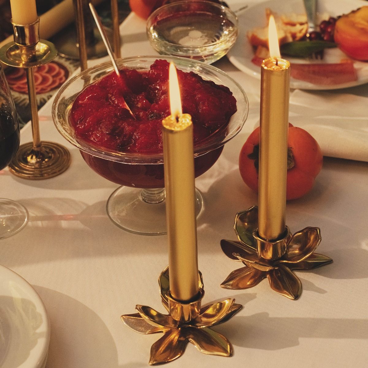 Flower candlestick