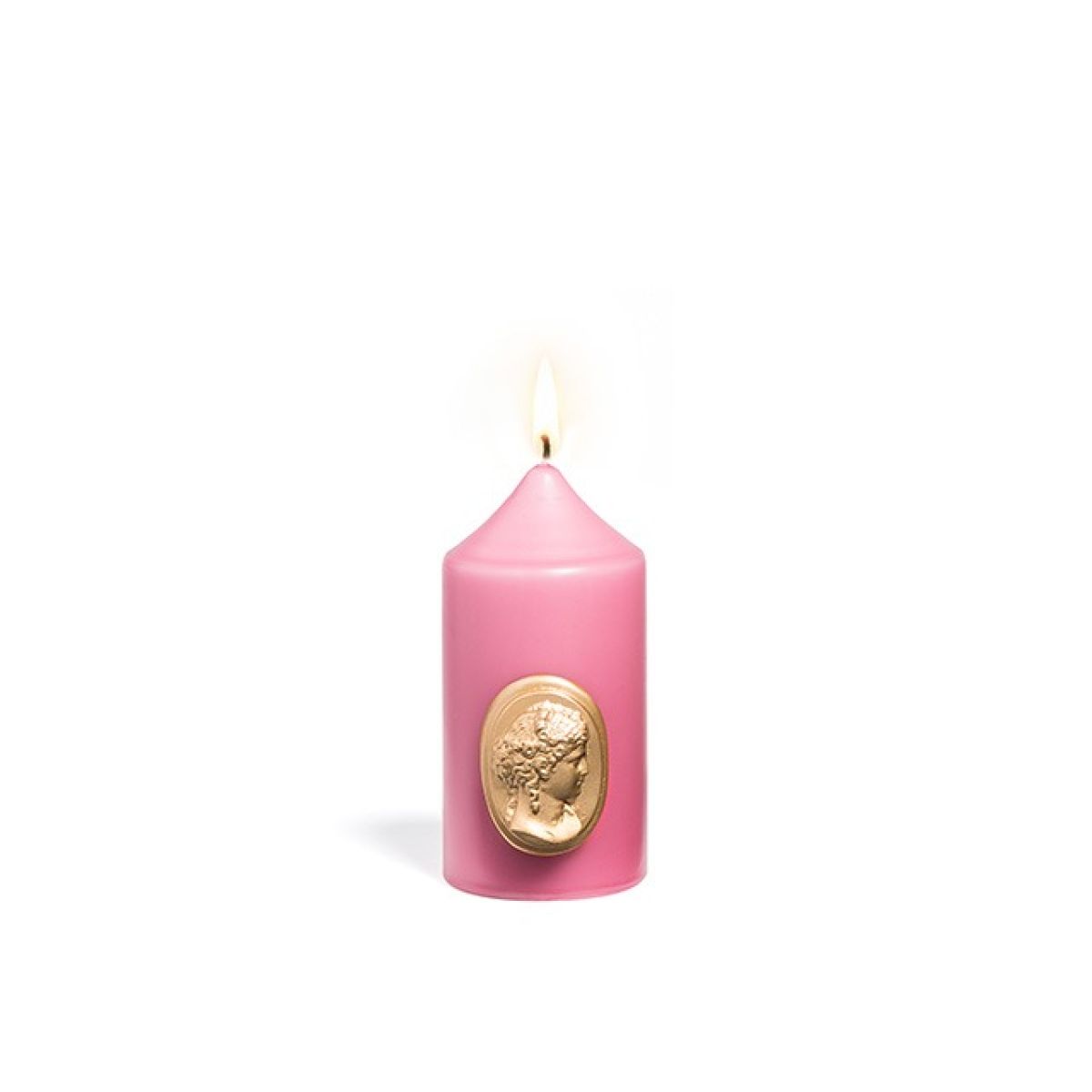 The Small Pillar Candle - Pink