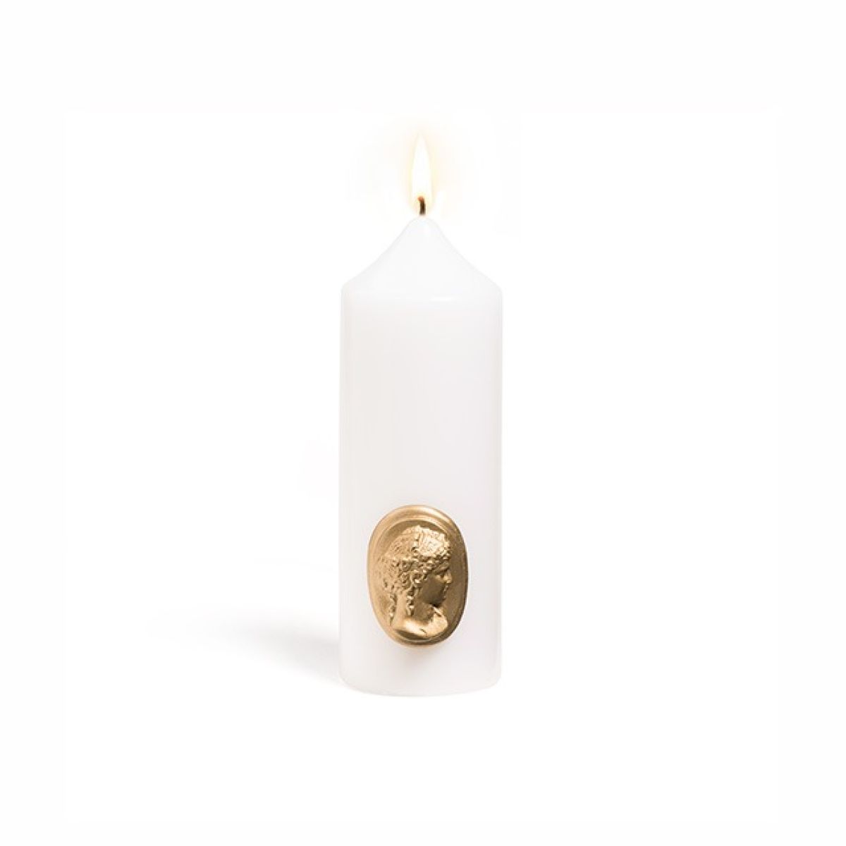 The Classic Pillar Candle - White