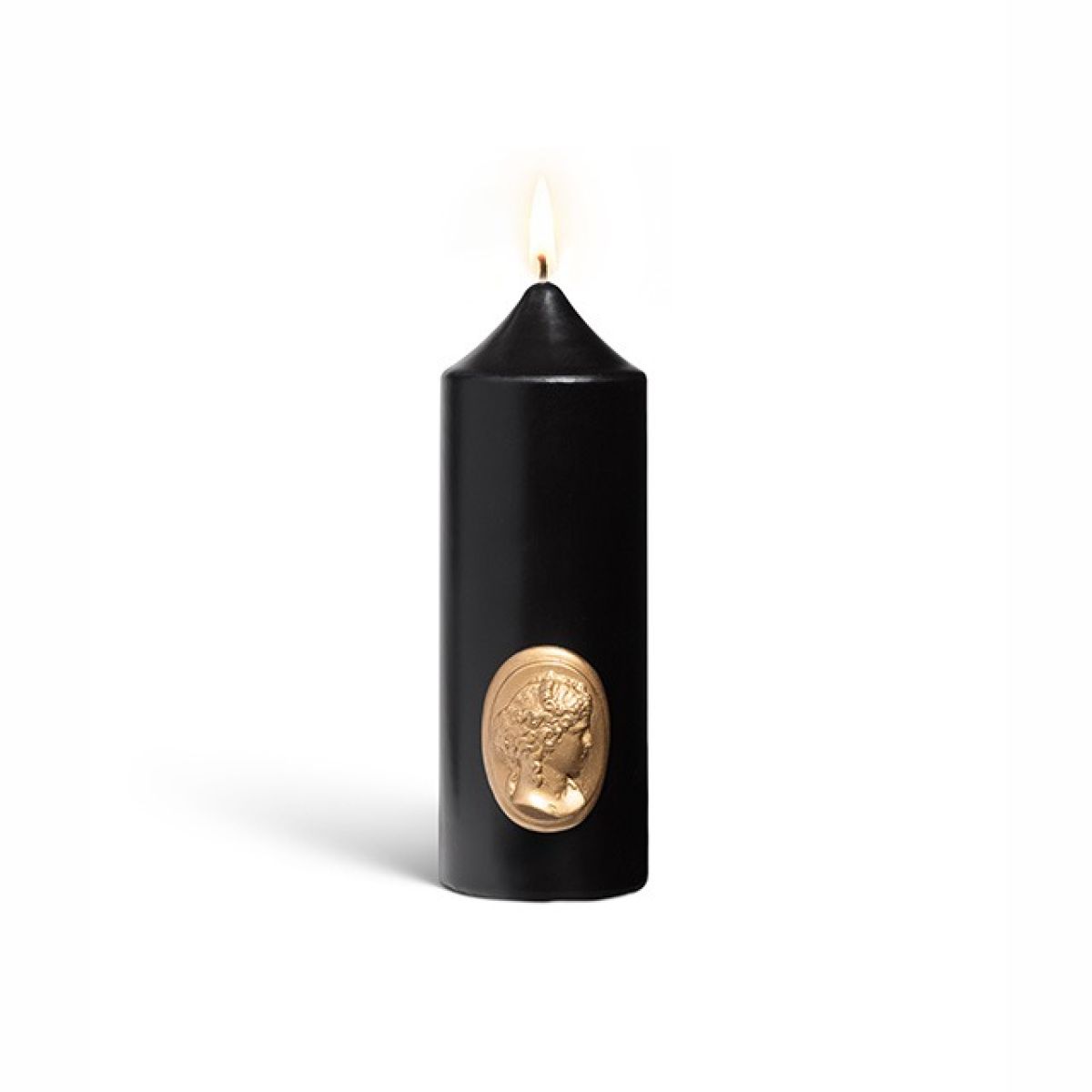 The Classic Pillar Candle - Black
