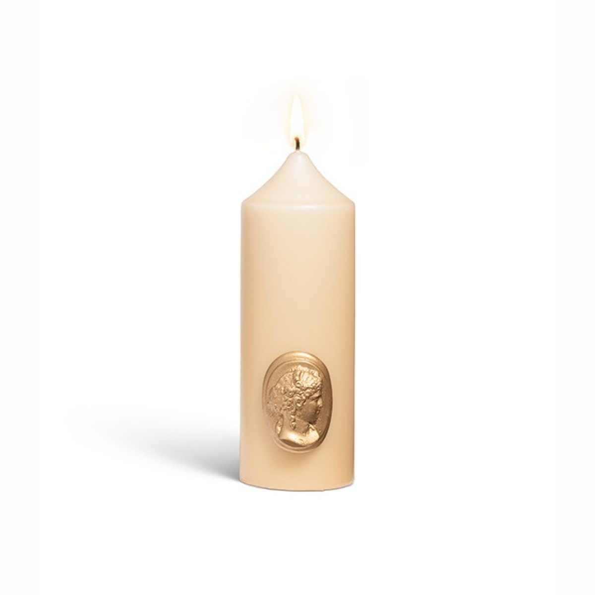 The Classic Pillar Candle - Stone