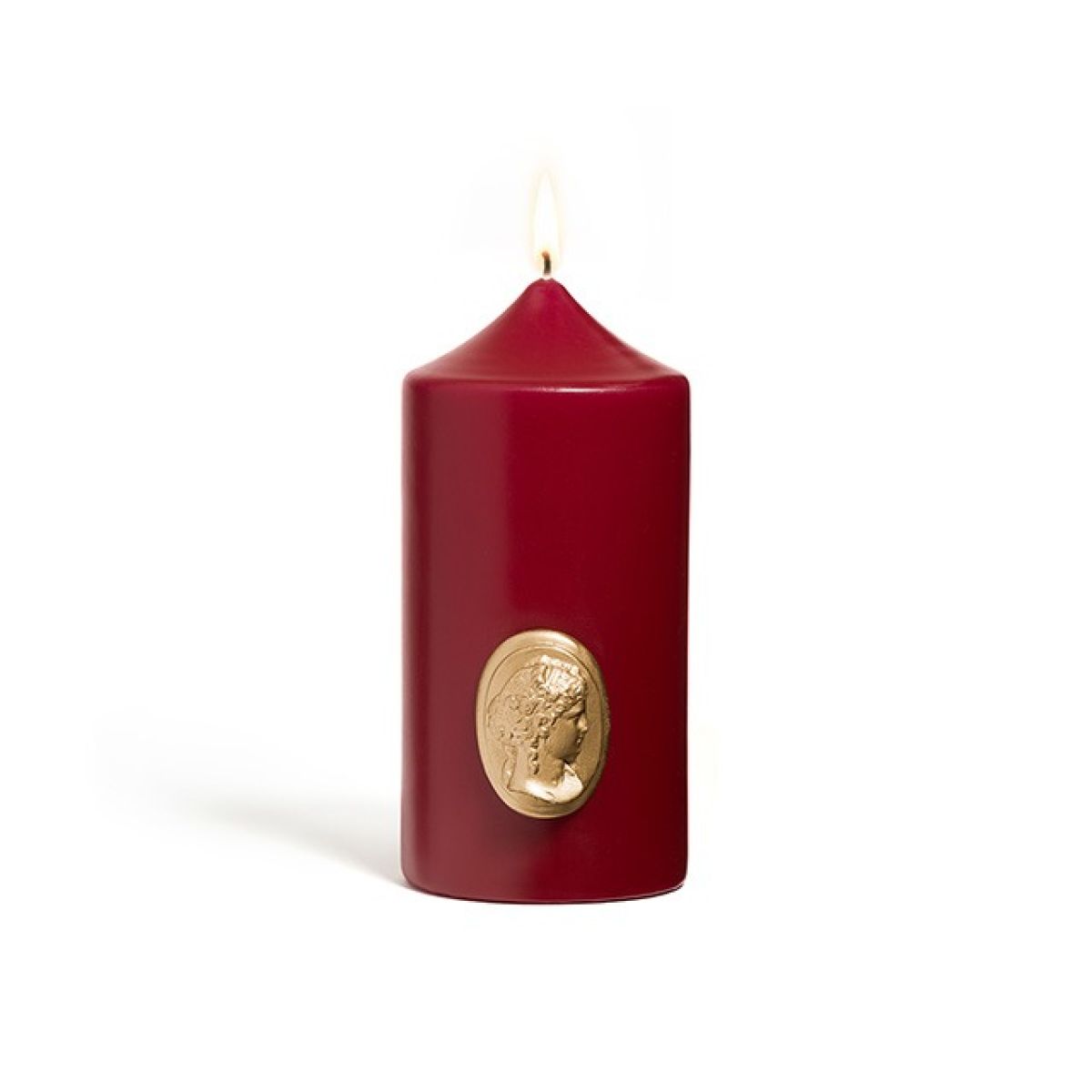 The Great Pillar Candle - Burgundy