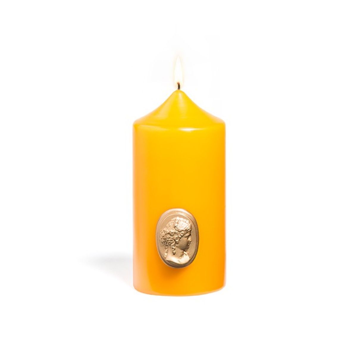 The Great Pillar Candle - Mimosa