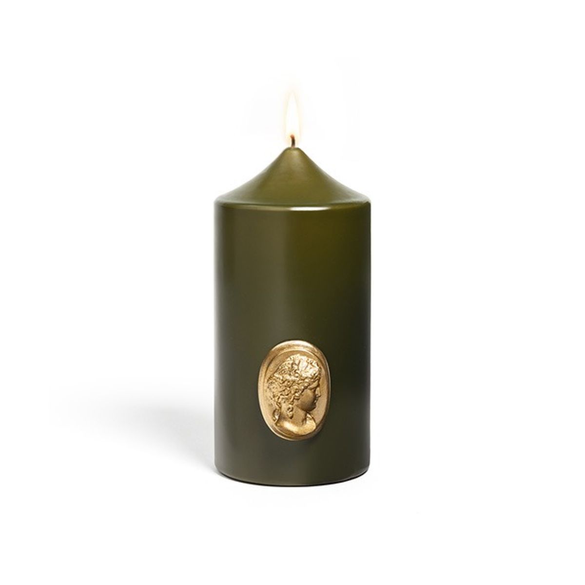 The Great Pillar Candle - Khaki