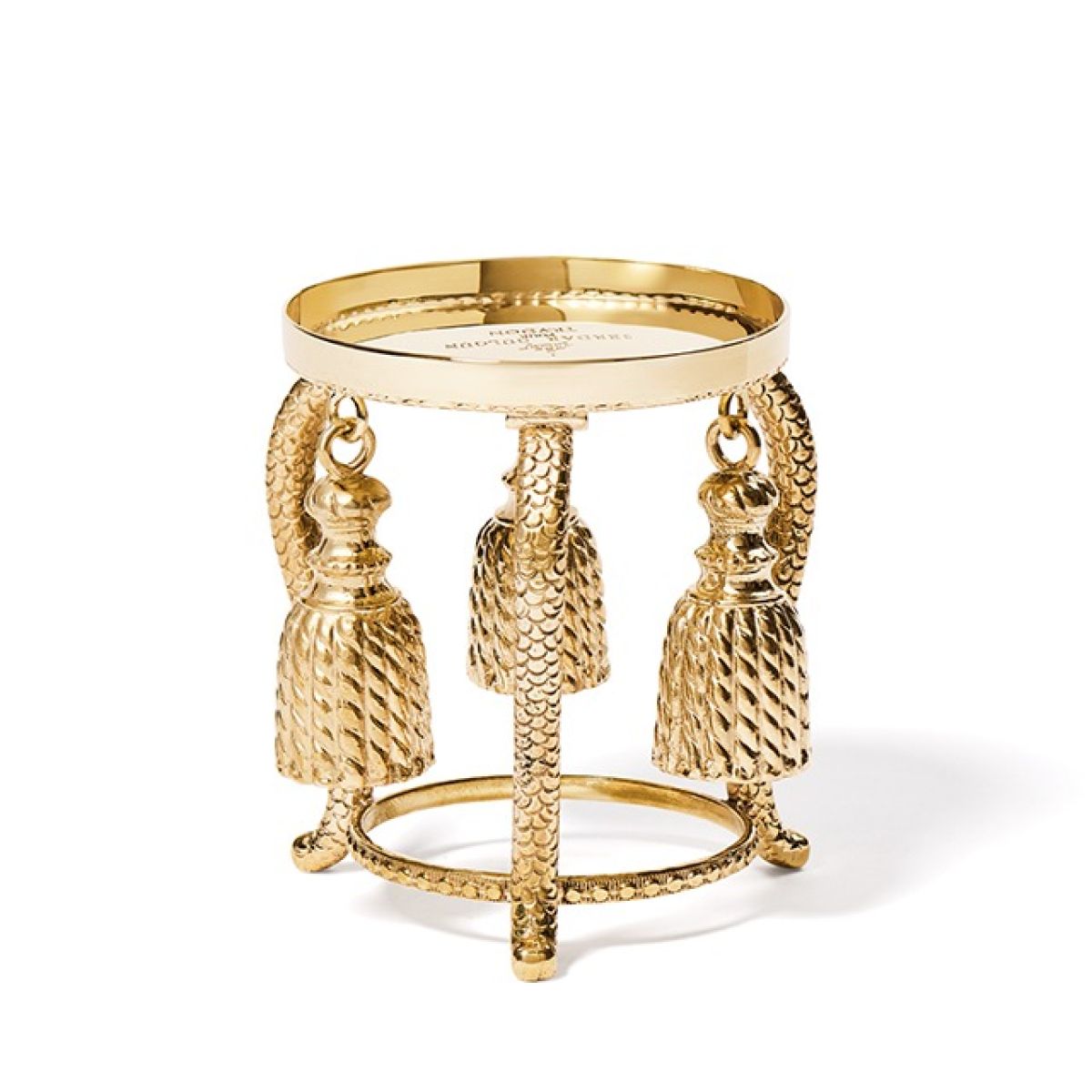 French tassel pedestal