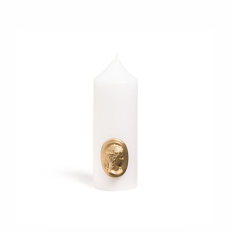 The Classic Pillar Candle - White