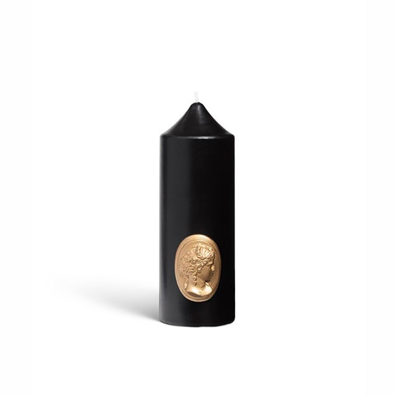 The Classic Pillar Candle - Black