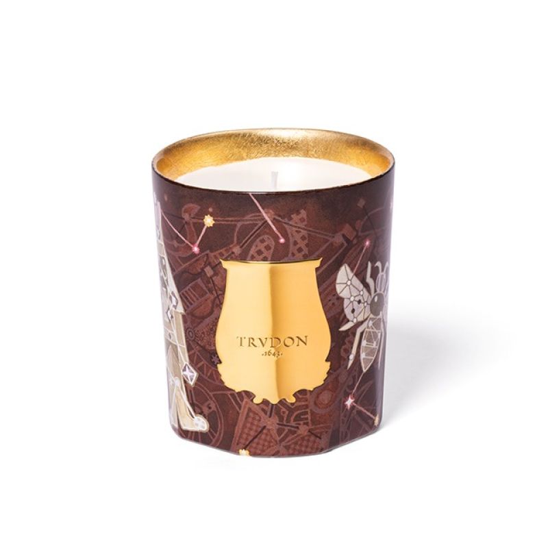 Auburn brown candle