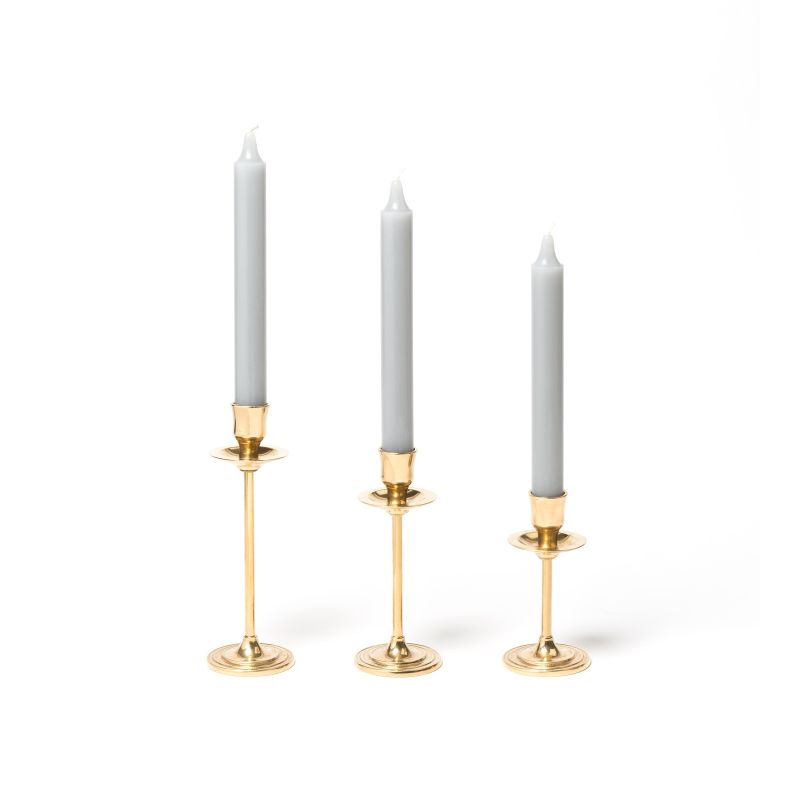 Trio of candleholders