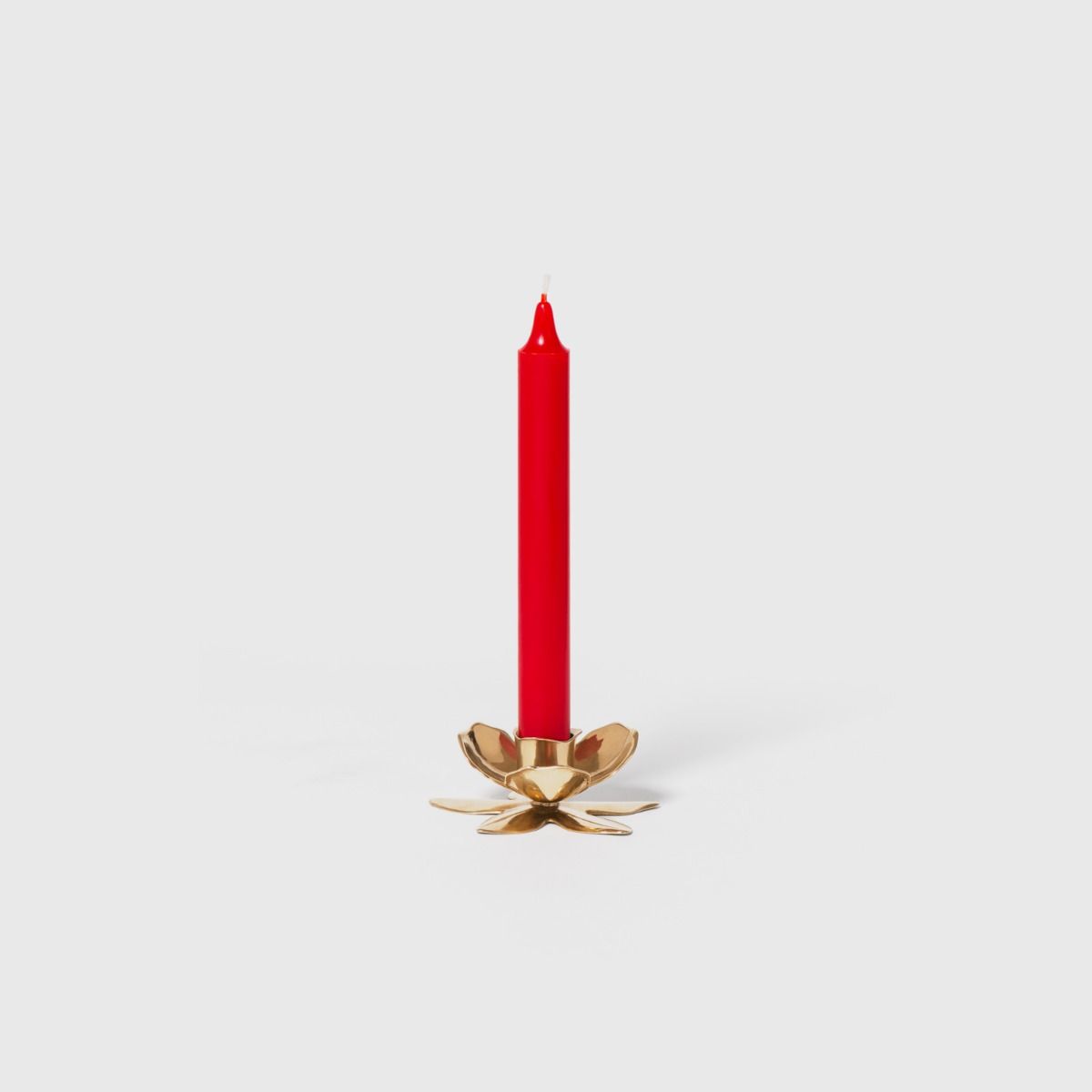 Gold Taper Candle Holder – Oleander Floral Design