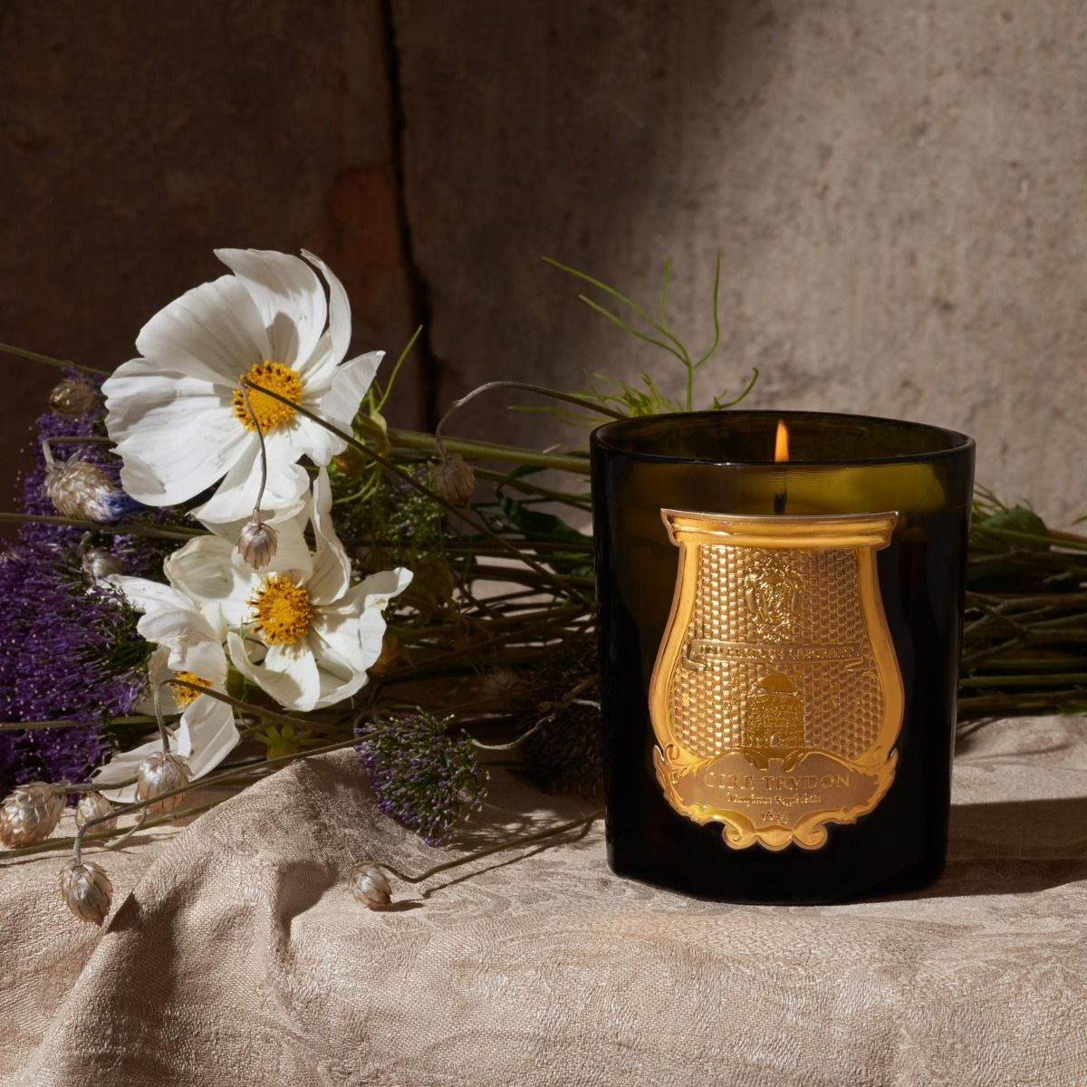NEW Cire Trudon Abd El Kader Gold Leaf Amber Candle 270g 