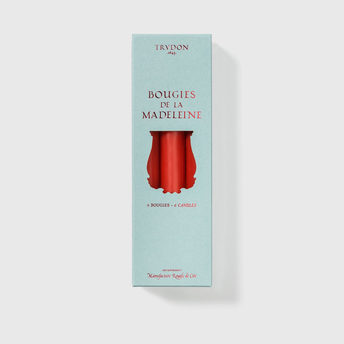 Bright Red Madeleine